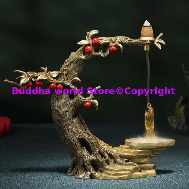 Home Decor Luxury - 50% off top Copper carving Buddhist