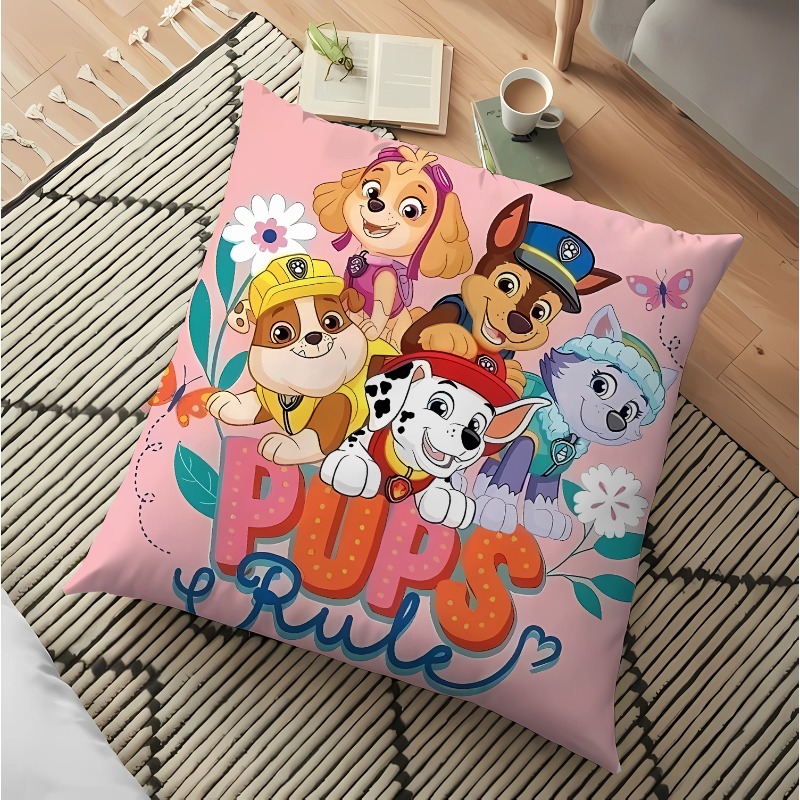 Home Decor Sofa - Paw Patrols PillowCase Chase Skye Cartoon