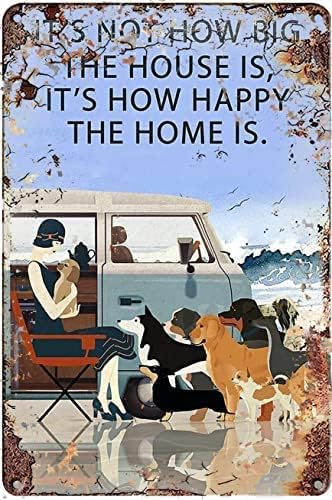 Home Decor How To - Vintage Tin Sign Metal Plaque Beach