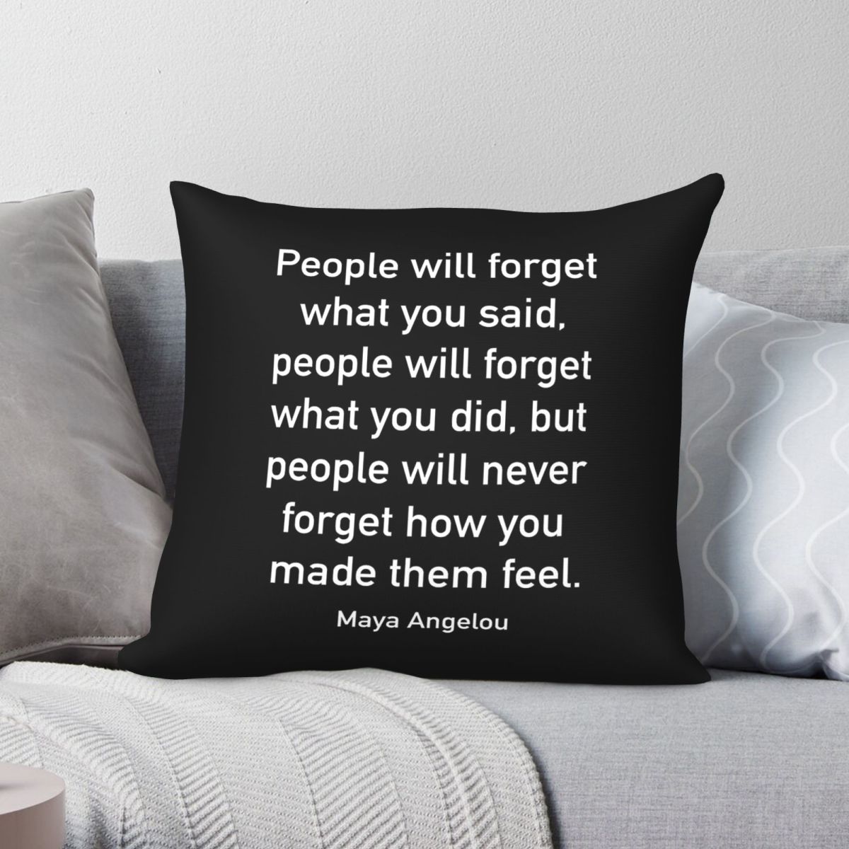 Home Decor How To - Maya Angelou How You Made Them