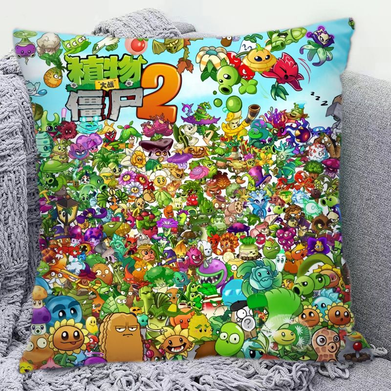 Plants Vs. Zombies Cute Cartoo - Home Decor Sofa 评论和价格