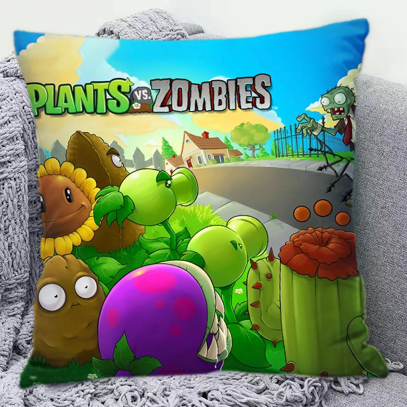 Plants Vs. Zombies Cute Cartoo - Home Decor Sofa 评论和价格