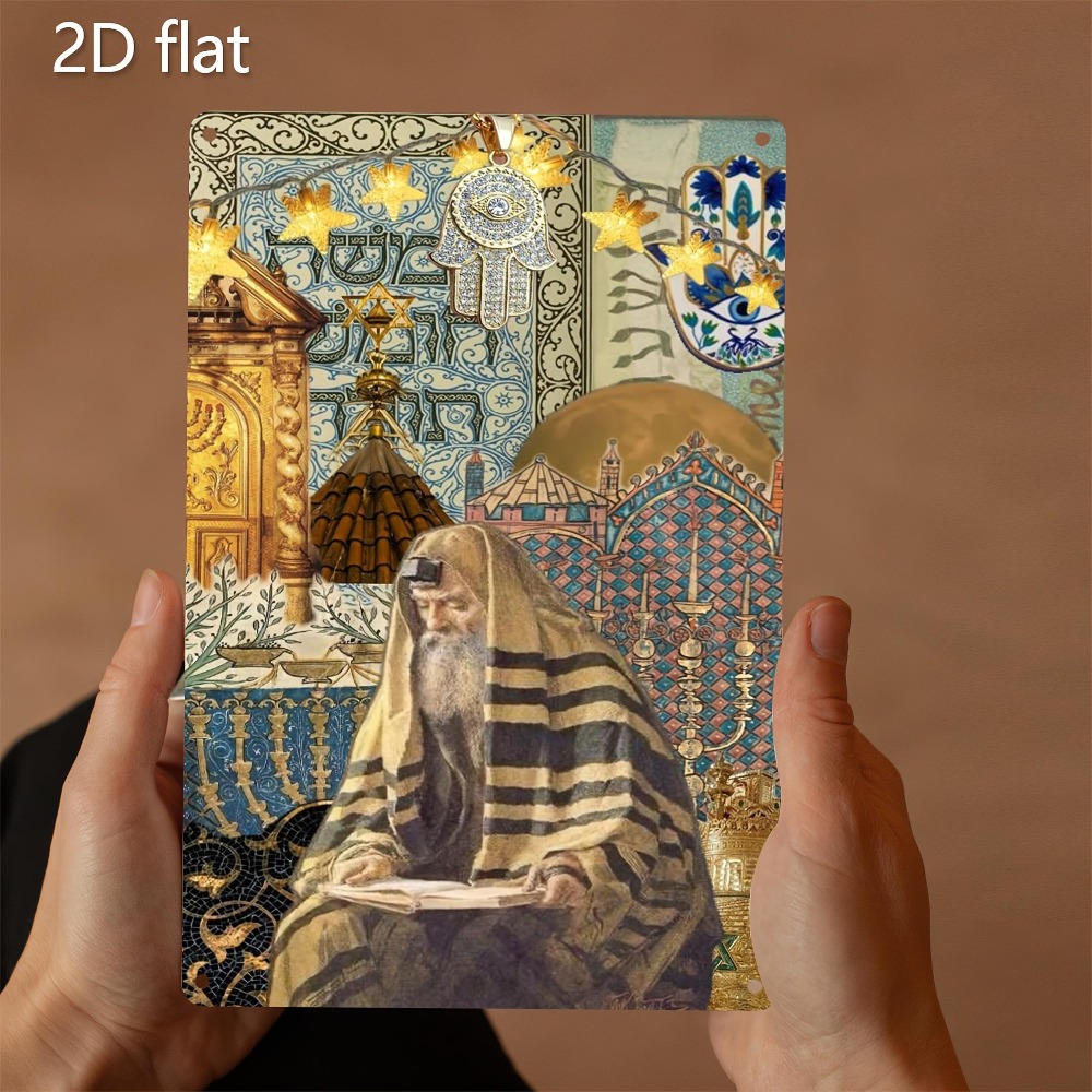 CIFBUY Vintage Jewish Elder Re - Home Decor Wall Art 评论和价格
