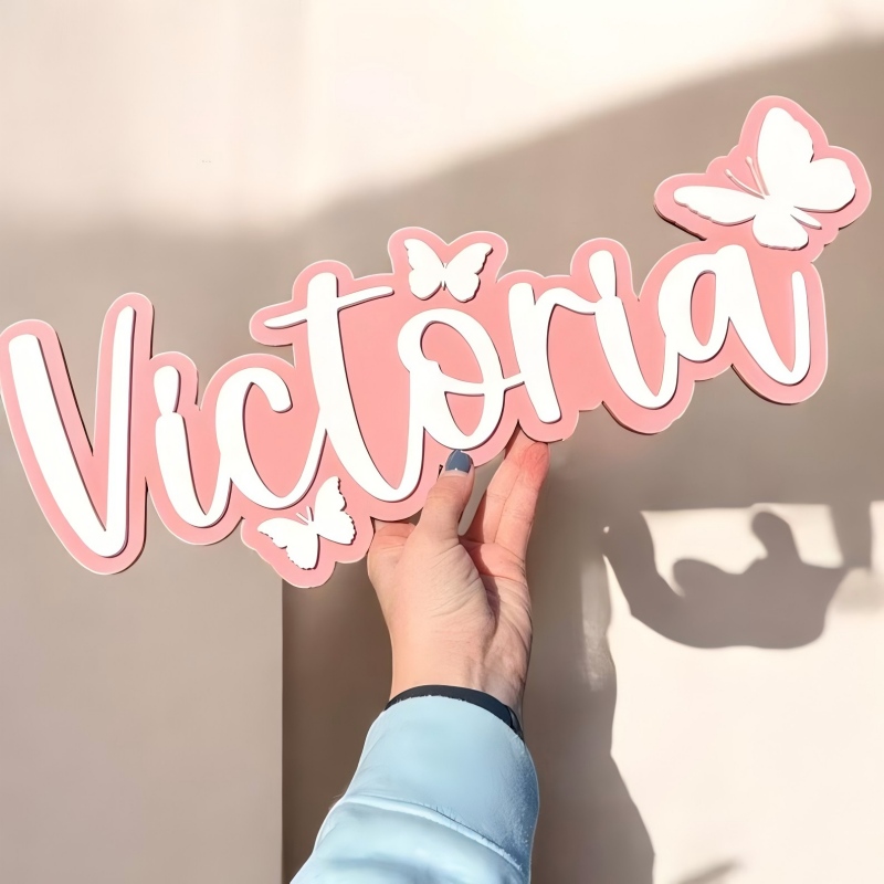 1Pc Custom Cartoon Butterfly N - Home Decor For Wedding 评论和价格