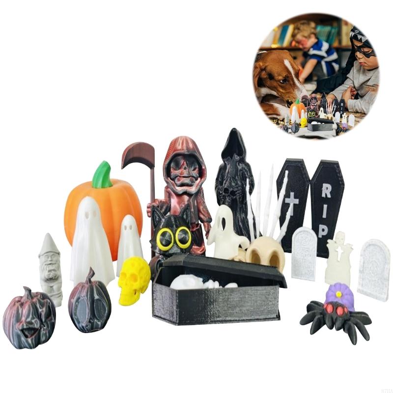Pack of 20 Tiny Halloween Figu - Home Decor Exchange 评论和价格