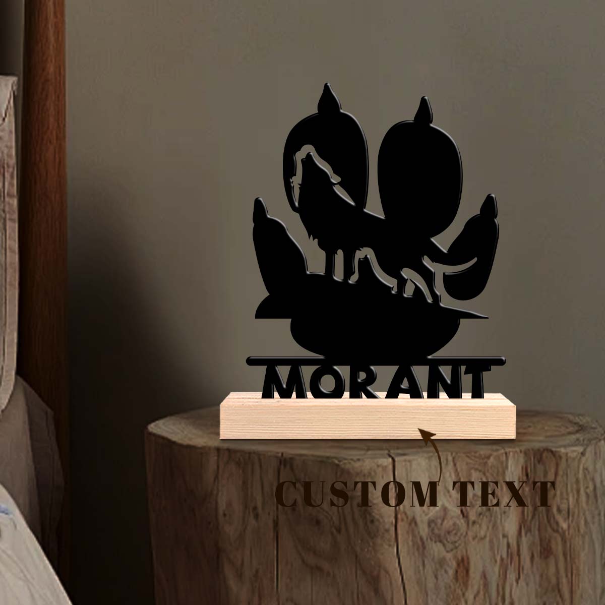 1pc Customized Minimalist Meta - Home Decor For Wedding 评论和价格