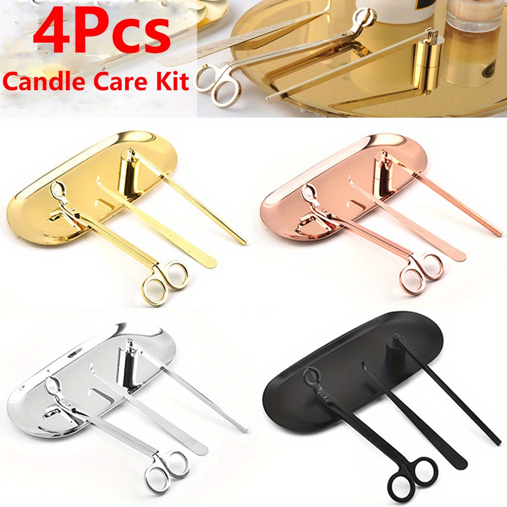 4pcs/set Luxury Candle Care Ki - Home Decor Luxury 评论和价格
