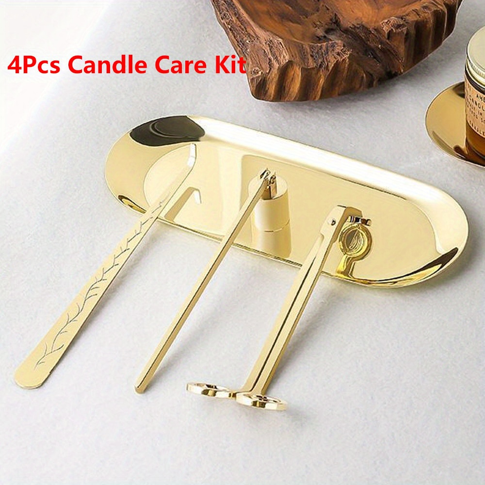 4pcs/set Luxury Candle Care Ki - Home Decor Luxury 评论和价格