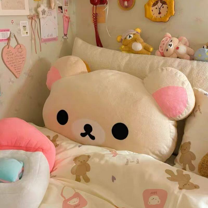 Rilakkuma Plush Pillow Soft St - Home Decor Sofa 评论和价格