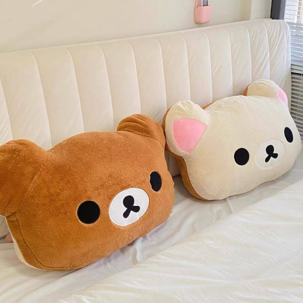 Rilakkuma Plush Pillow Soft St - Home Decor Sofa 评论和价格