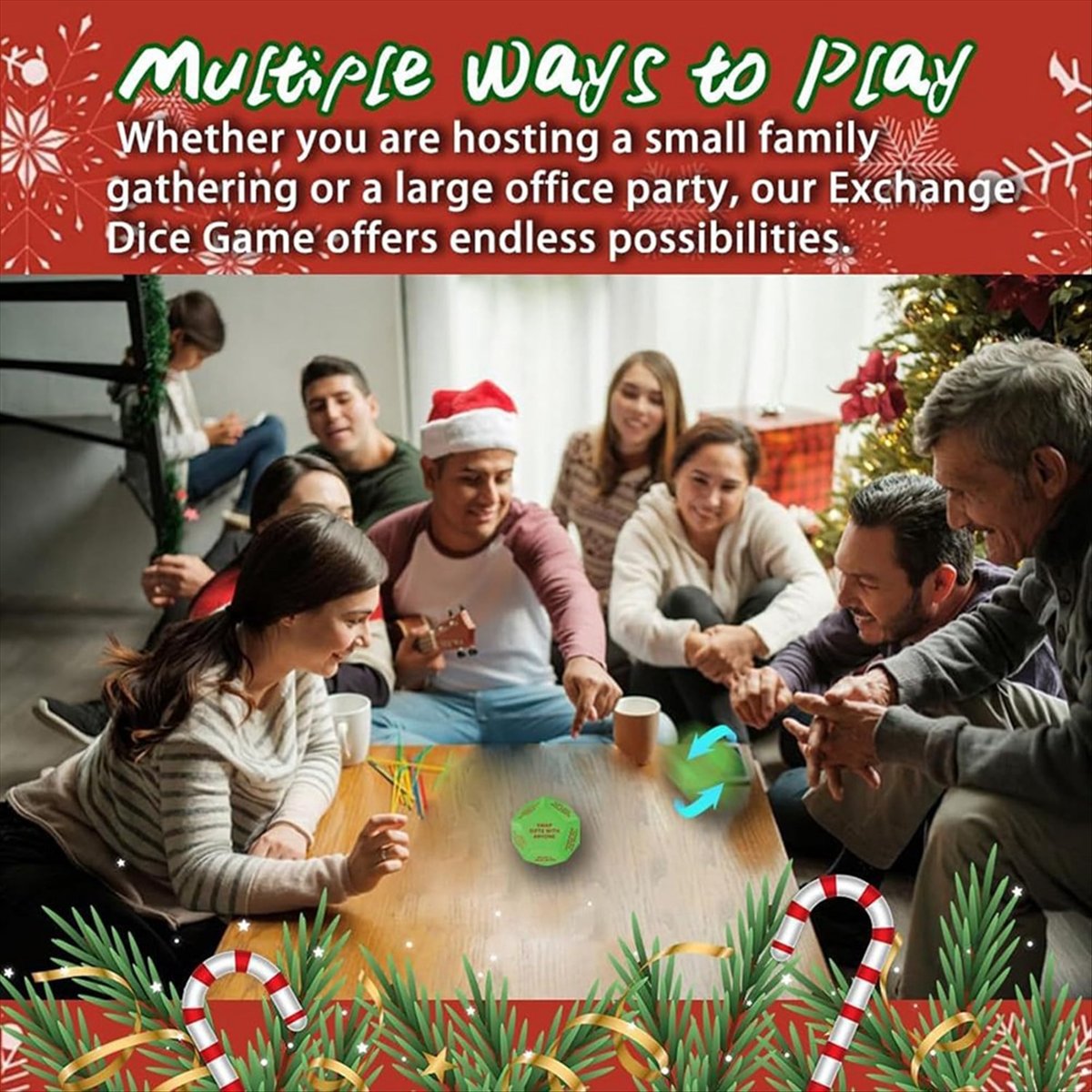BHBL 2PCS Santa Swap Gift Exch - Home Decor Exchange 评论和价格