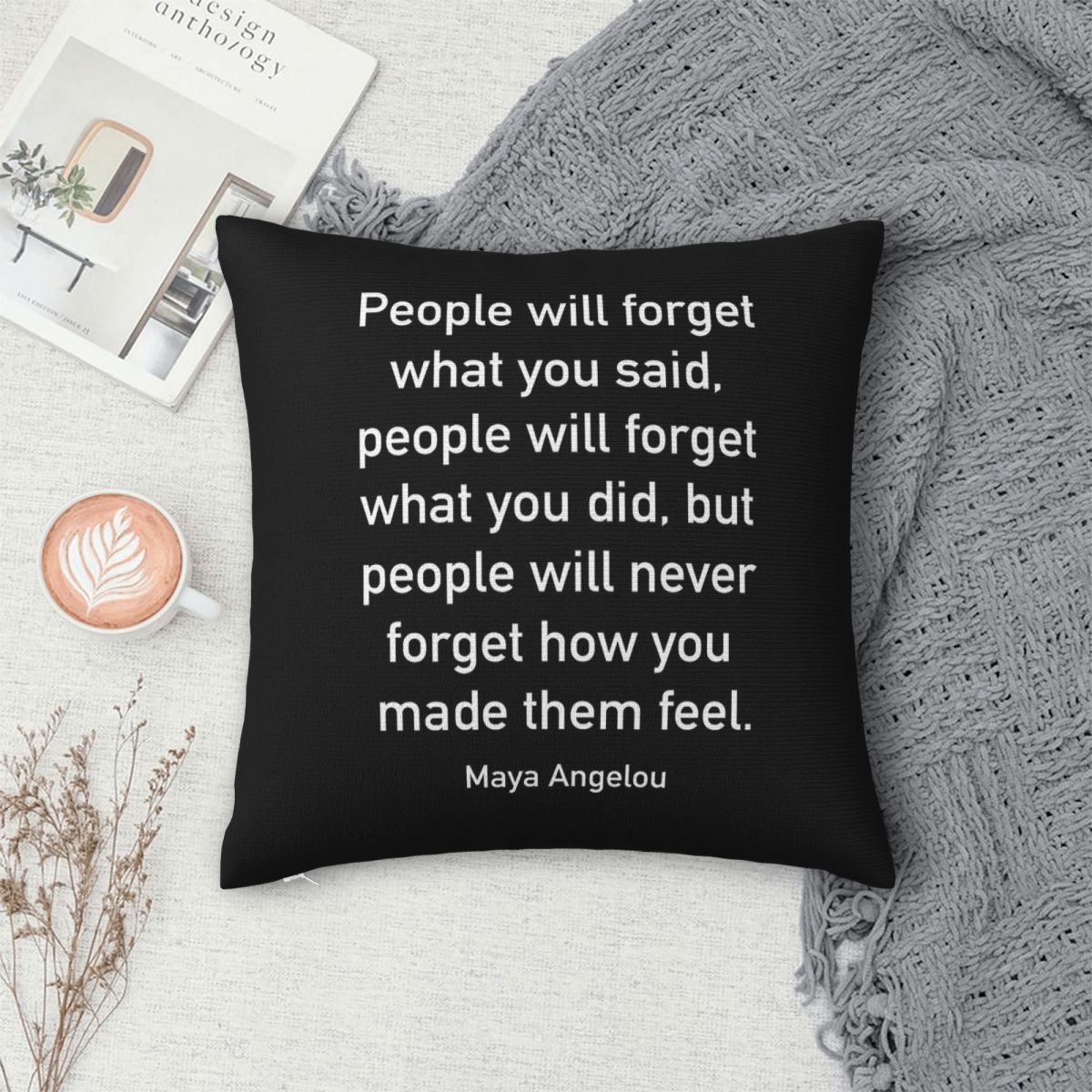 Maya Angelou How You Made Them - Home Decor How To 评论和价格