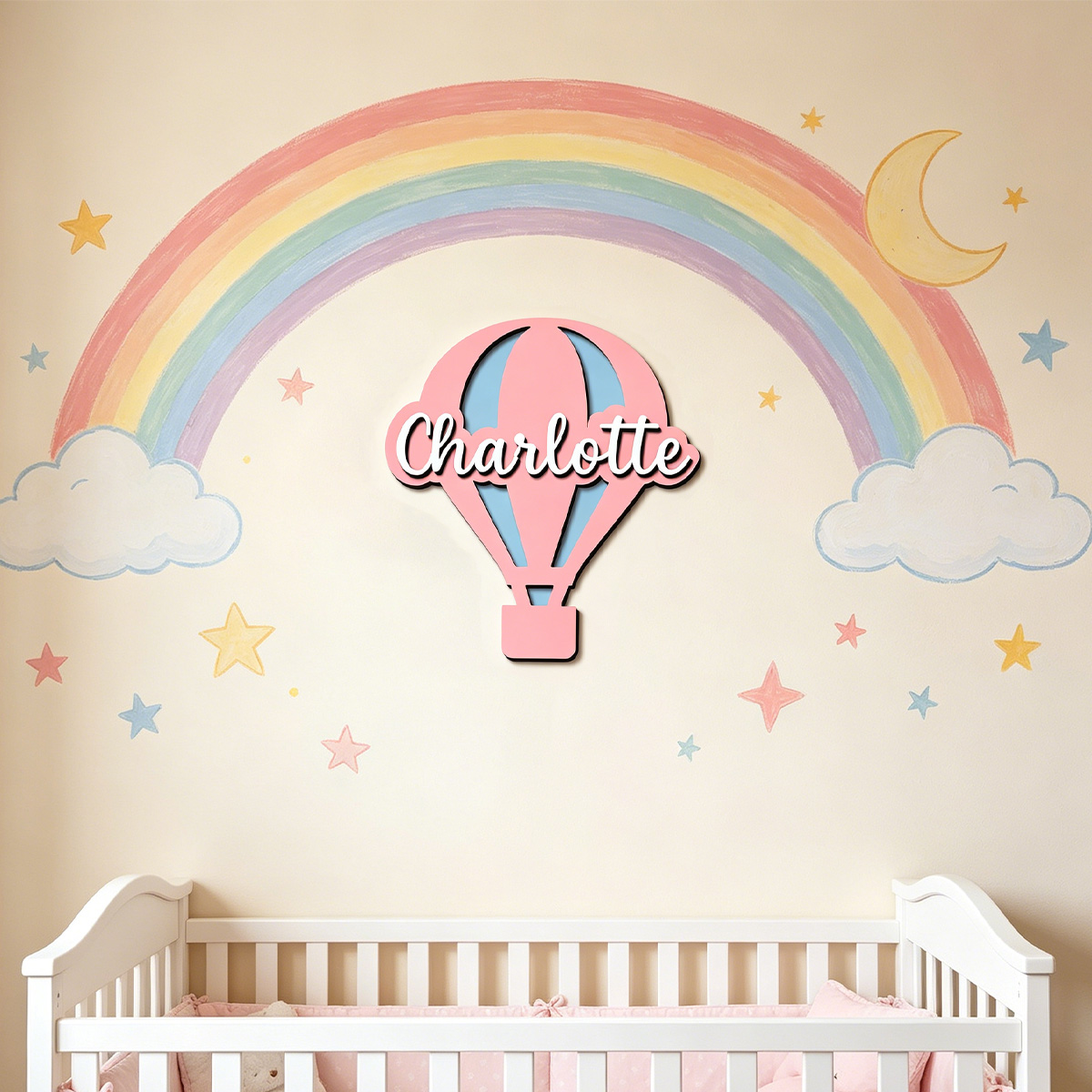 1pc Customized Wooden Hot Air  - Home Decor For Wedding 评论和价格