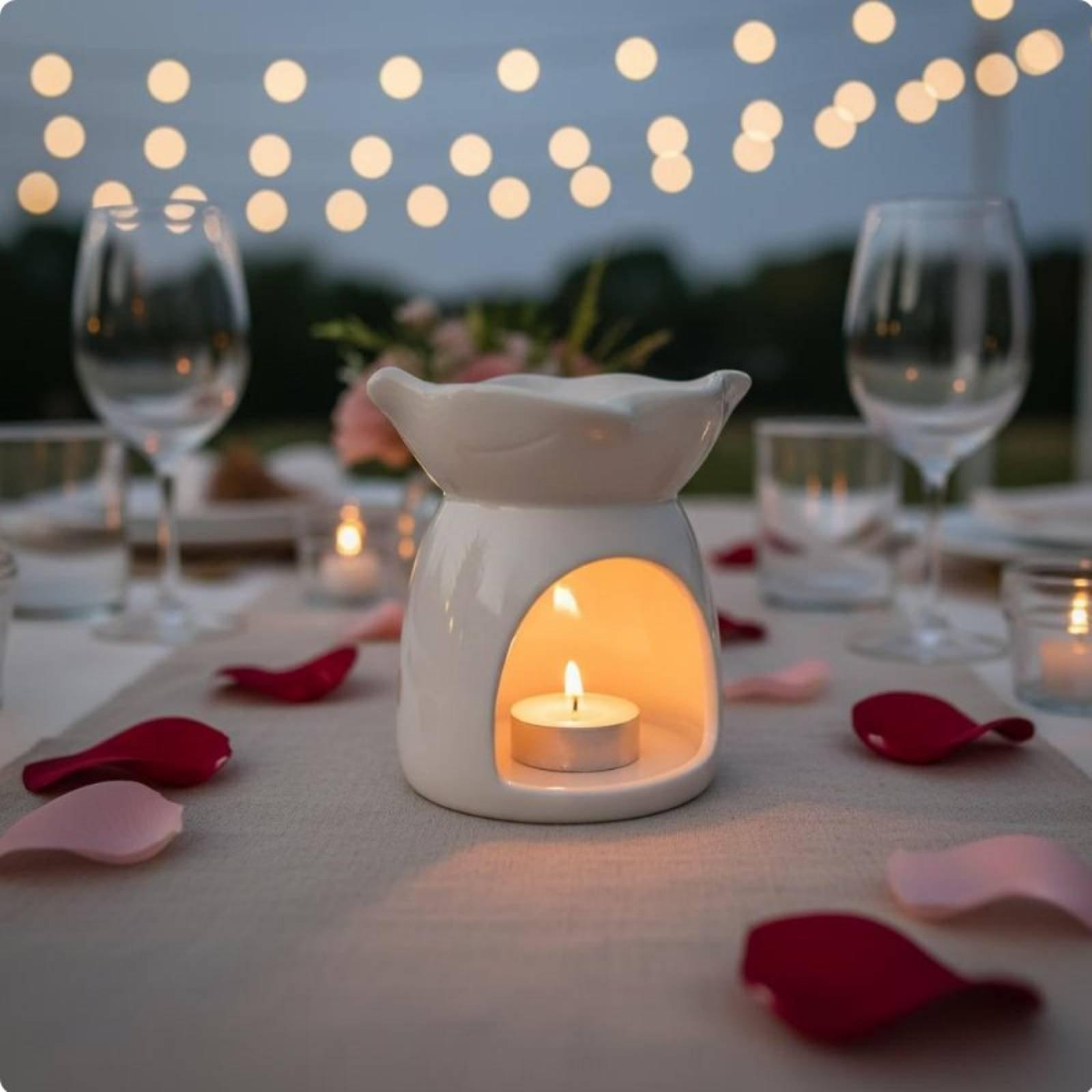 Ceramic Scented Candle Holder  - Home Decor Luxury 评论和价格