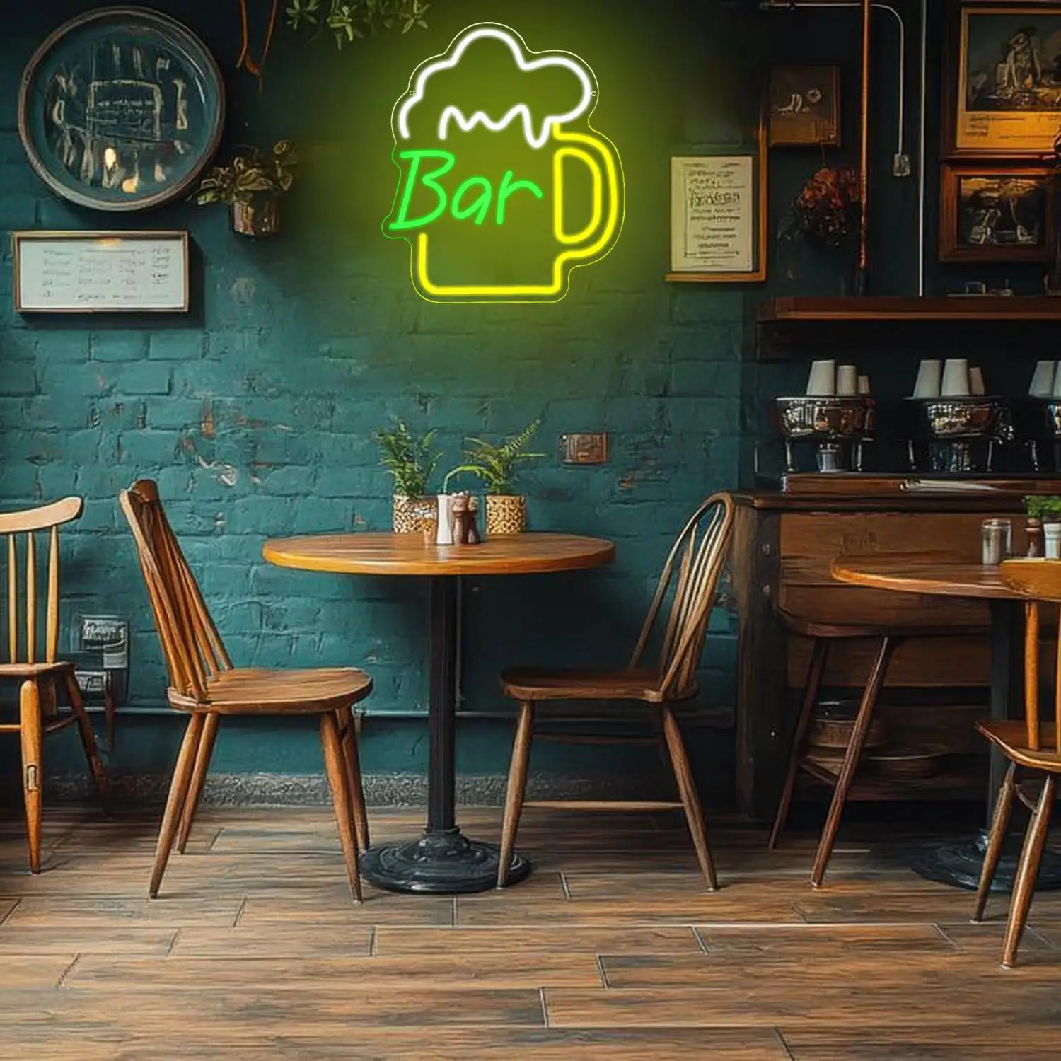 Beer Bar Neon Sign USB Dimmabl - Home Decor Kitchen 评论和价格