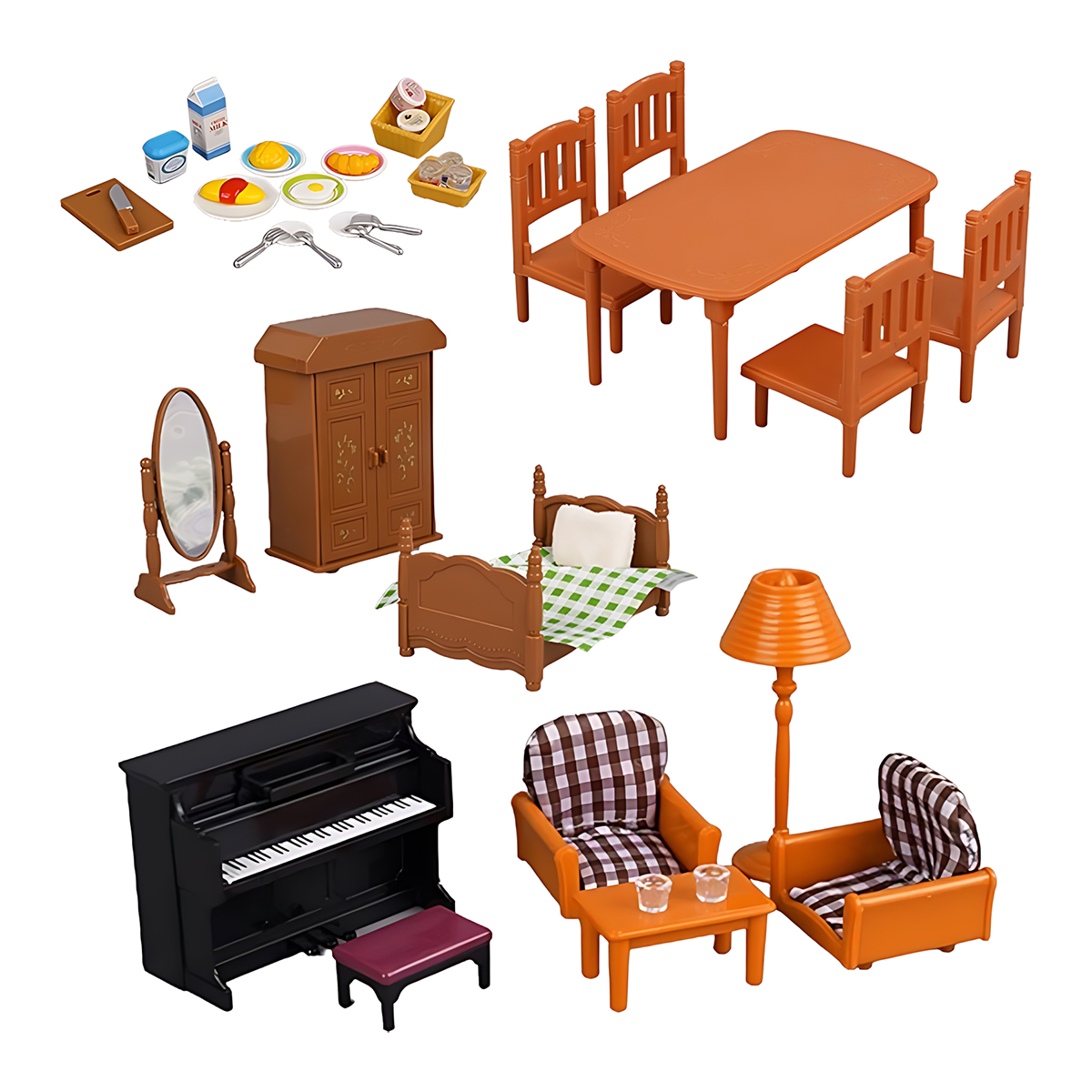 Miniature Furniture 1:12 Dollh - Home Decor Kitchen 评论和价格