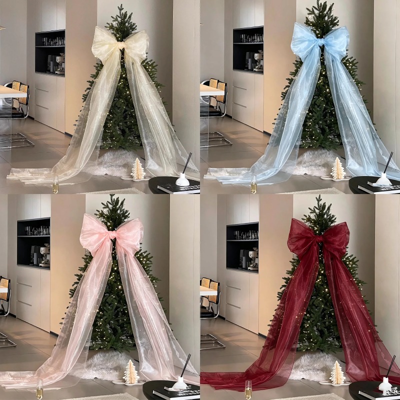 Stunning Pearlized Gauze Bow C - Home Decor Exchange 评论和价格
