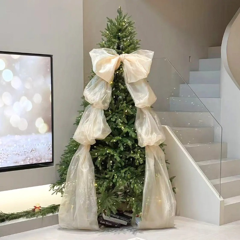 Stunning Pearlized Gauze Bow C - Home Decor Exchange 评论和价格