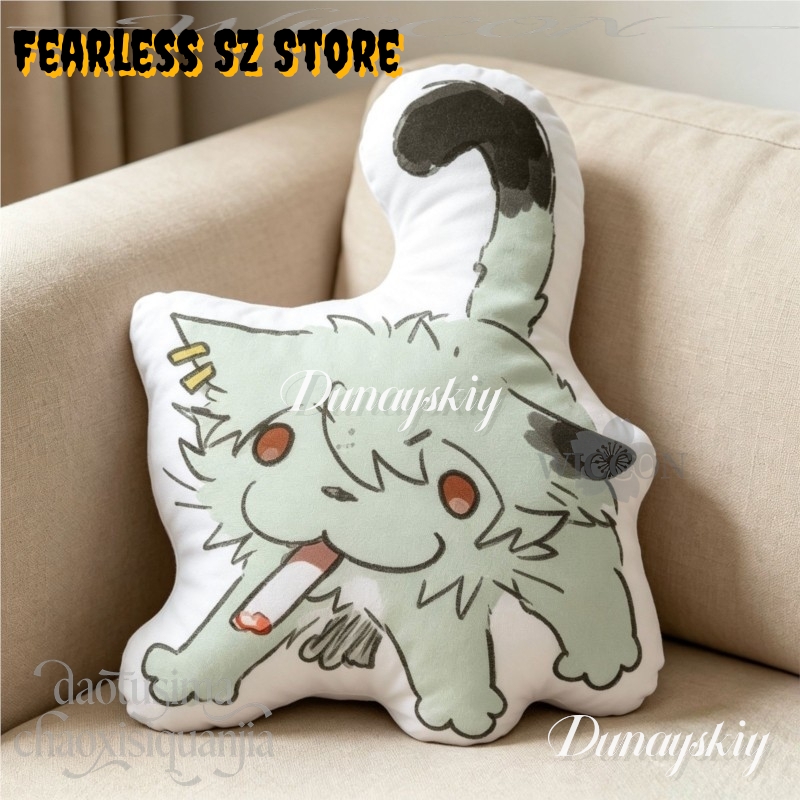 Chainsmoker Cat Q Version Doll - Home Decor Sofa 评论和价格
